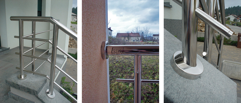 Pasarstvo ključavničarstvo ograje inox stainless steel rostfrei